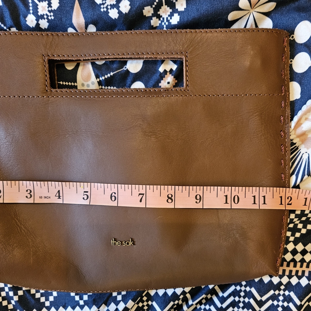 NWOT✨️TheSak Brown Skinny Handbag W/ Strap - Picture 3 of 9